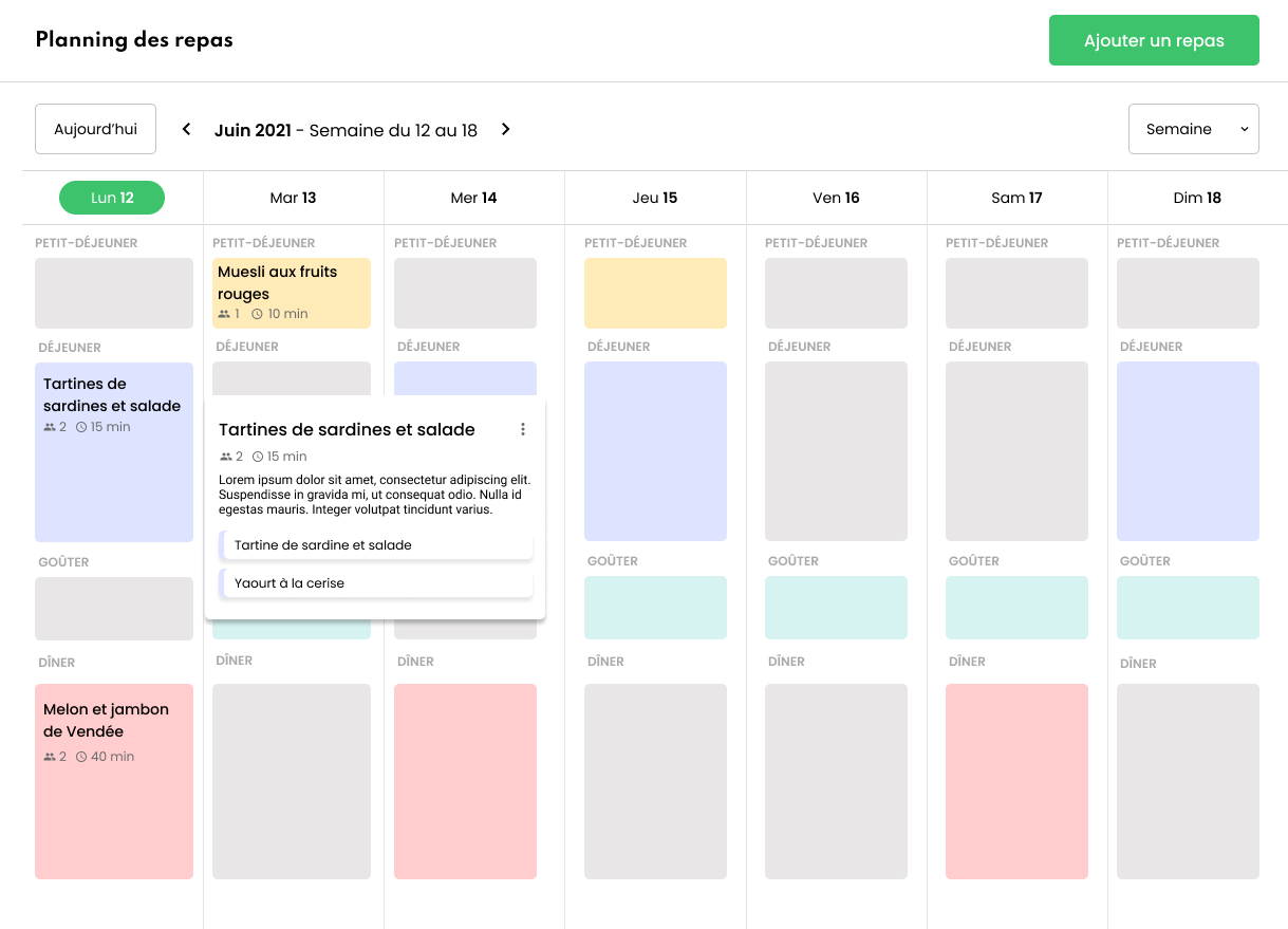 Stackngo calendar API